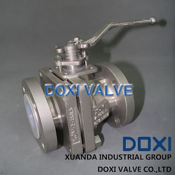 衬氟球阀，衬氟法兰球阀，不锈钢球阀